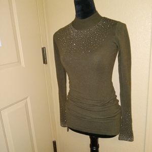 Bebe sweater dress crew neck